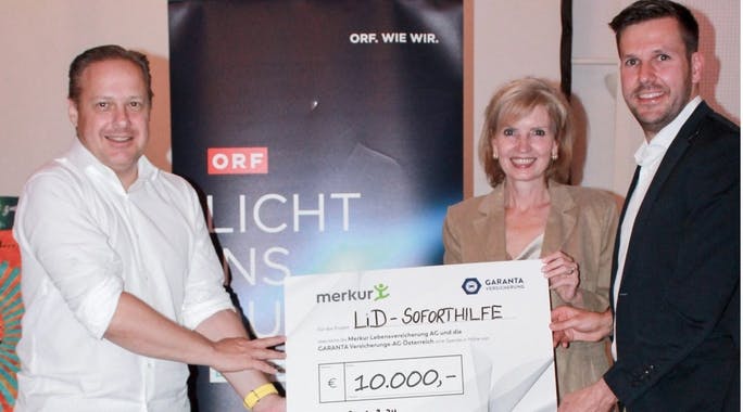 Merkur & Garanta Golf-Charity-Turnier unterstützt „Licht ins Dunkel“-Soforthilfefonds